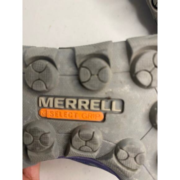 Women's Dark Slate Blue Merrell Trail Running Sneakers Shoe All Out Rush Size 9 - Picture 12 of 14